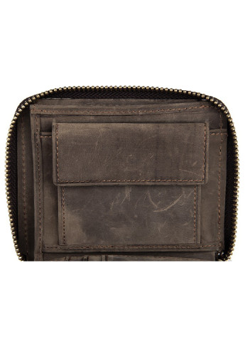 Мужской кожаный кошелек 10х11,5 см Vintage (252129270)