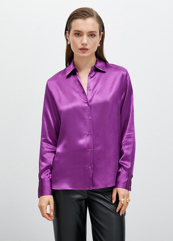 Фіолетова блуза KOTON
