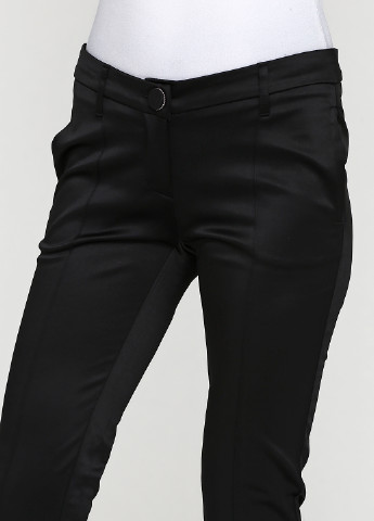 Черные кэжуал демисезонные зауженные брюки On Line