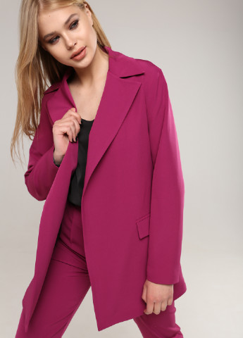Жакет Lavana Fashion з довгим рукавом світло-фіолетовий кежуал