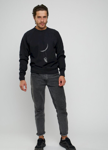 Черный свитшот мужской YAPPI (198688940)