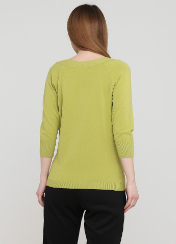 Фисташковый демисезонный пуловер пуловер Anna Rachele