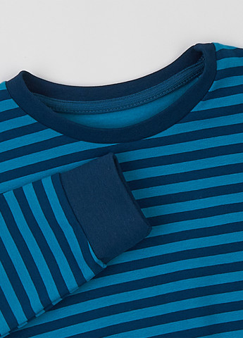 Бірюзовий світшот ArDoMi смужка без декору (315593262)