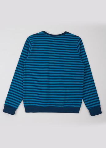 Бірюзовий світшот ArDoMi смужка без декору (315593262)