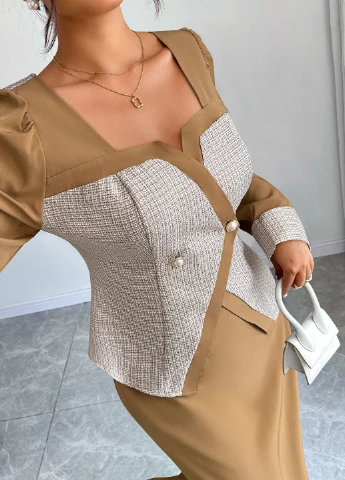 Костюм (жакет, спідниця) SHEIN (332312922)