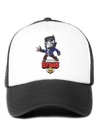 Кепка Тракер дитяча Ворон Бравл Старс (Crow Brawl Stars) (33404-1059) MobiPrint (220769644)