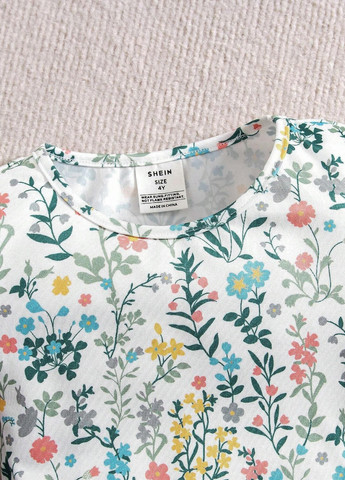 Комбінована всесезон піжама 2 шт. (футболка, шорти) футболка + шорти SHEIN