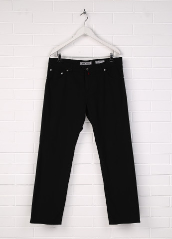 Джинси Pierre Cardin завужені однотонні чорні джинсові
