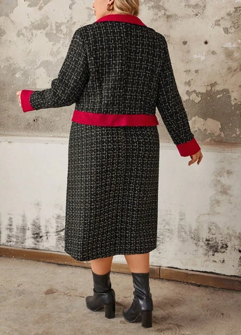 Костюм (жакет, спідниця) SHEIN (365497588)