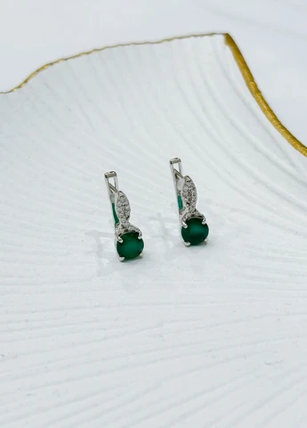 Сережки Silver Flame (307258506)