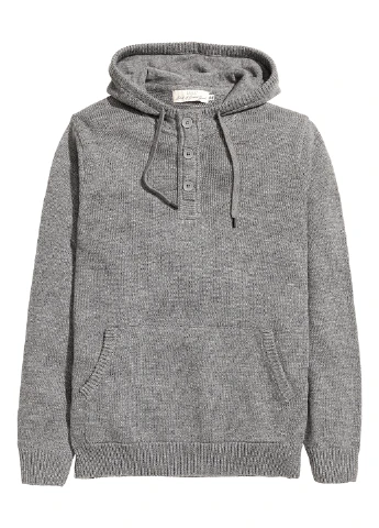 Темно-сірий демісезонний светр H&M