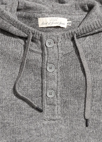 Темно-сірий демісезонний светр H&M