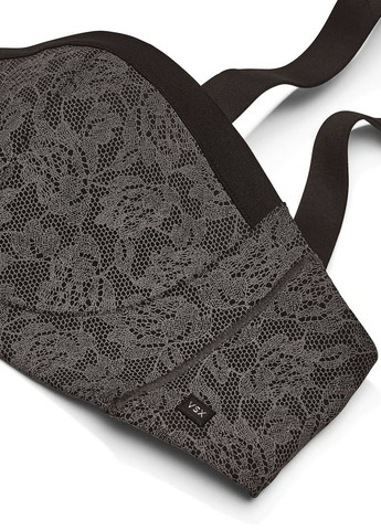 Серый балконет бюстгальтер Victoria's Secret без косточек полиэстер