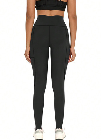 Комбинированные демисезонные леггинсы (4 шт.) SHEIN