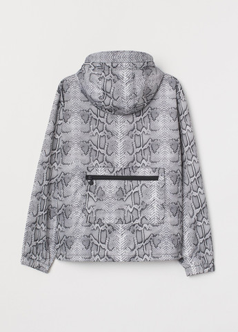 Серебряная демисезонная ветровка H&M