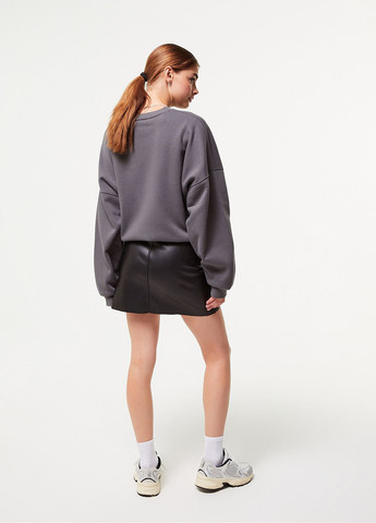 Черная кэжуал однотонная юбка Jennyfer