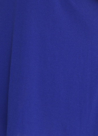 Синее кэжуал платье в стиле ампир Mark однотонное