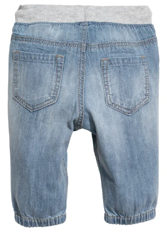 Голубые демисезонные джинсы H&M