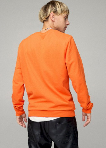 Оранжевый свитшот мужской basic /no flis/ YAPPI (252259428)
