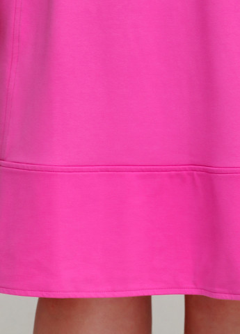 Розовое кэжуал платье Lands' End однотонное