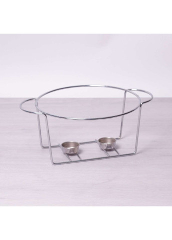 Марміт керамічний 2.4л зі скляною кришкою та металевою підставкою 6401 Kamille (253786493)