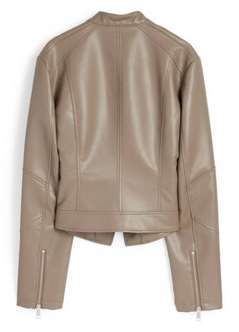 Бежевая демисезонная куртка C&A