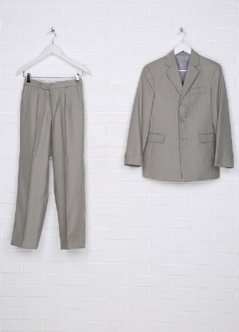 Світло-сірий демісезонний костюм (піджак, брюки) брючний Galant