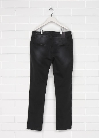 Темно-серые демисезонные со средней талией джинсы KLOOS