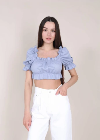 Лілова блуза Ромашка Гранада