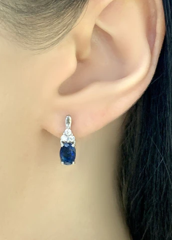 Сережки Silver Flame (152532961)