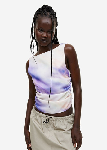Світло-фіолетова літня блуза H&M