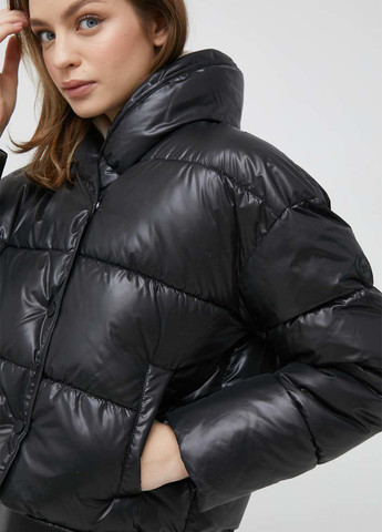 Чорна демісезонна куртка Pepe Jeans London