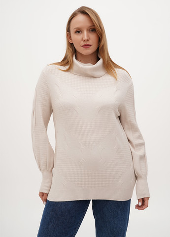 Светло-бежевый демисезонный свитер Anne