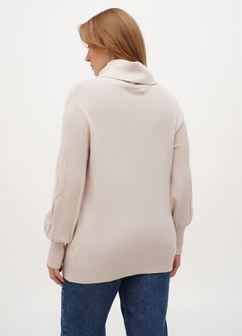 Светло-бежевый демисезонный свитер Anne