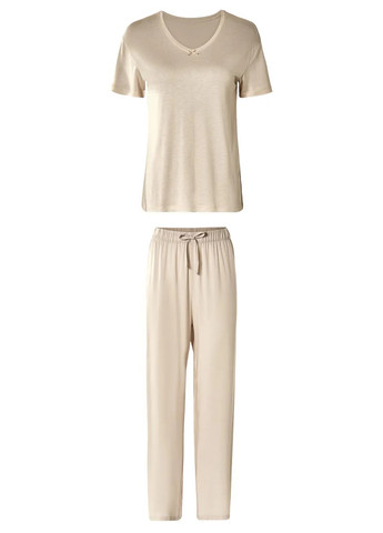 Світло-бежева всесезон піжама (футболка, брюки) футболка + штани Esmara