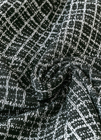 Чорно-білий кежуал сукня кльош SHEIN в клітинку