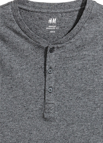 Темно-серая демисезонная футболка H&M