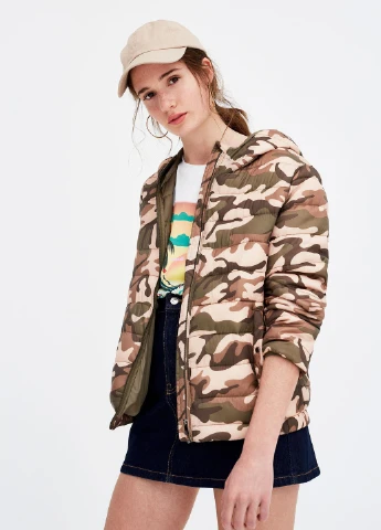 Зелена куртка легка,мілітарі, Pull & Bear
