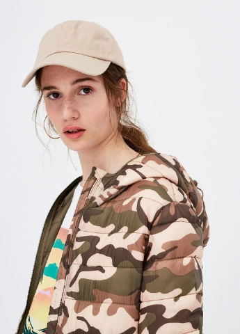 Зелена куртка легка,мілітарі, Pull & Bear