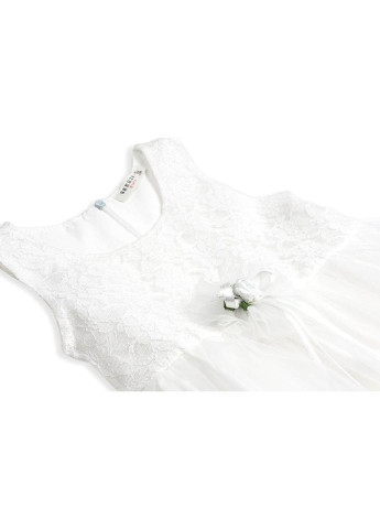 Комбінована сукня мереживна (10865-110g-cream) Breeze (251326762)