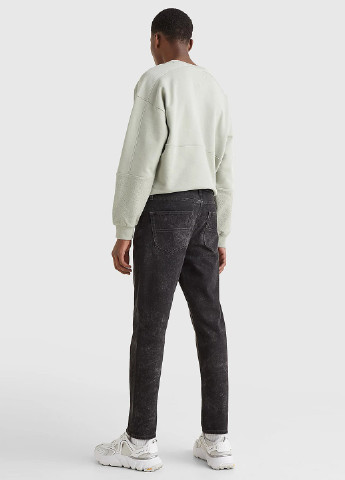 Темно-синие демисезонные прямые джинсы Tommy Jeans