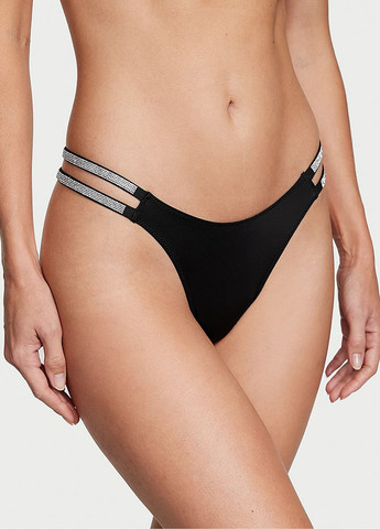 Черный демисезонный комплект пояс для чулок, трусики) Victoria's Secret