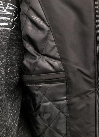 Чорна демісезонна куртка демисезонная PAFAO 9084