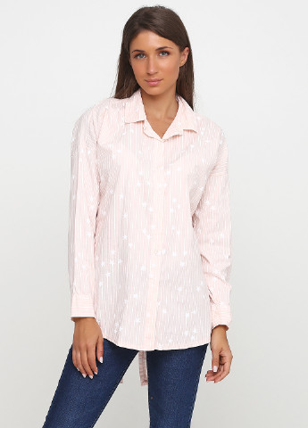 Персиковая демисезонная блуза Timiami