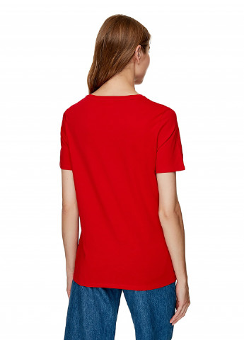 Червона літня футболка United Colors of Benetton