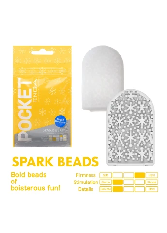 Мастурбатор Pocket Spark Beads Tenga (254152004)
