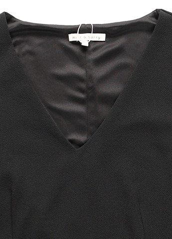 Черное кэжуал платье клеш MINT&BERRY однотонное