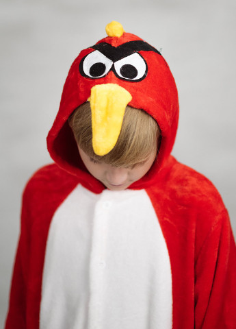Червона всесезон дитяча піжама кігурумі angry birds DobraMAMA