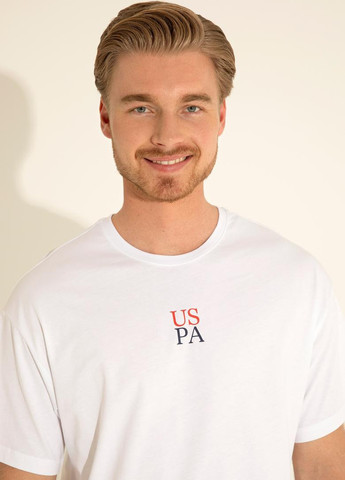 Біла футболка U.S. Polo Assn.