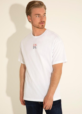 Біла футболка U.S. Polo Assn.